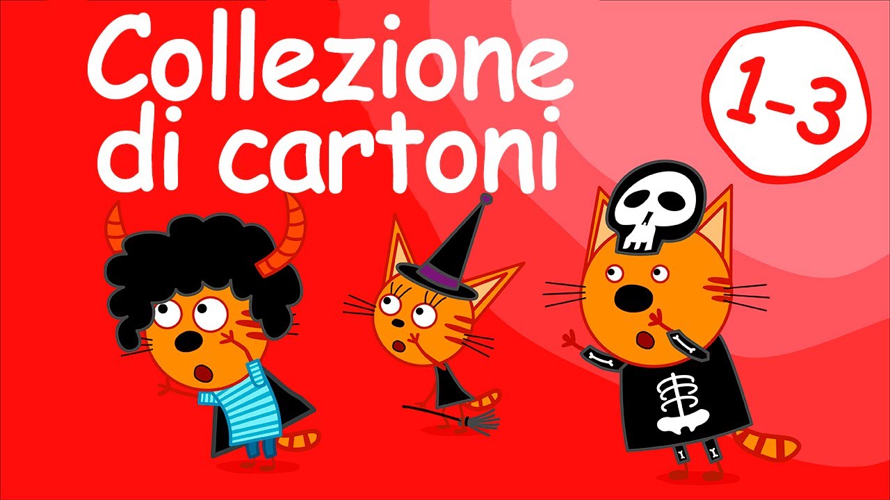 Dolci Gattini, Collezione di cartoni animati per bambini 🤩 (Episodios 1-3)