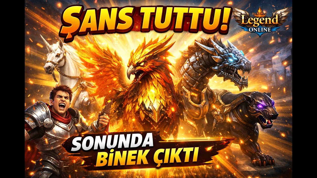 Legend Online | Takasla Binekleri Aldık… Sonunda Binekte Yüzümüz Güldü