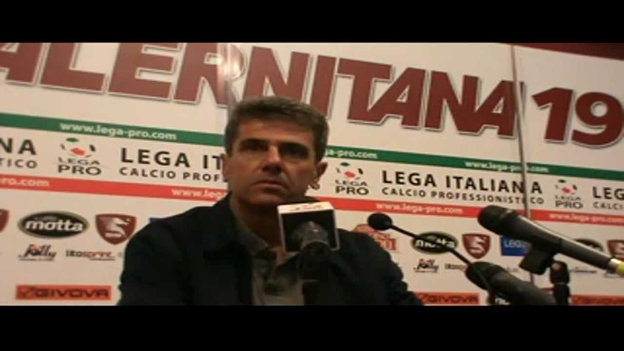 Conferenza stampa di mister Perrone prima della partita contro il Vigor Lamezia