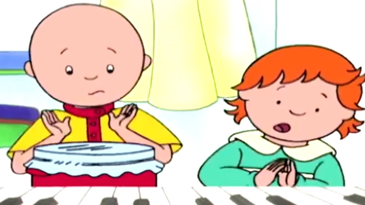 Caillou Magyar | Caillou és a Zene Új Összeállítás | Caillou szezon 02 | Rajzfilmek gyerekeknek
