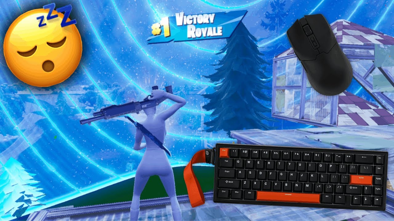Epomaker HE68 ASMR Chill😴 Reload Ranked | ASMR gameplay 😴 (Fortnite KBM ASMR)