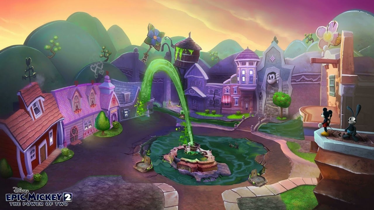 Epic Mickey 2: OsTown Neutral (In-Game Mix)