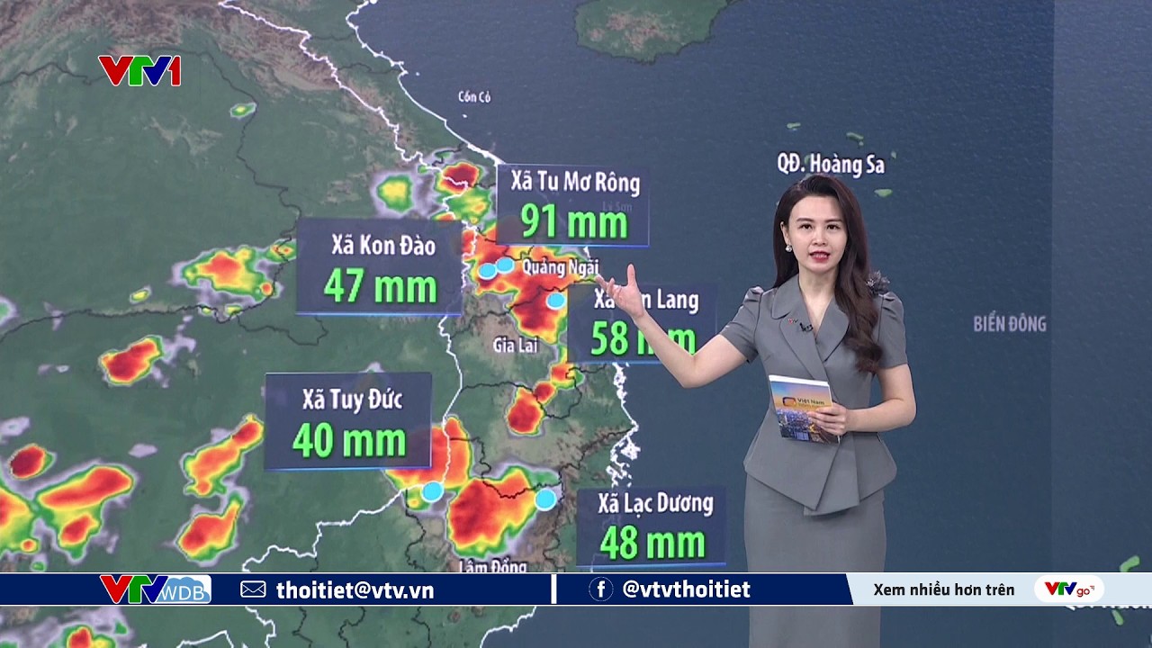 Dự b&aacute;o thời tiết 18h45 - 15/04/2026 | Ng&agrave;y mai tiếp diễn mưa gi&ocirc;ng | VTVWDB