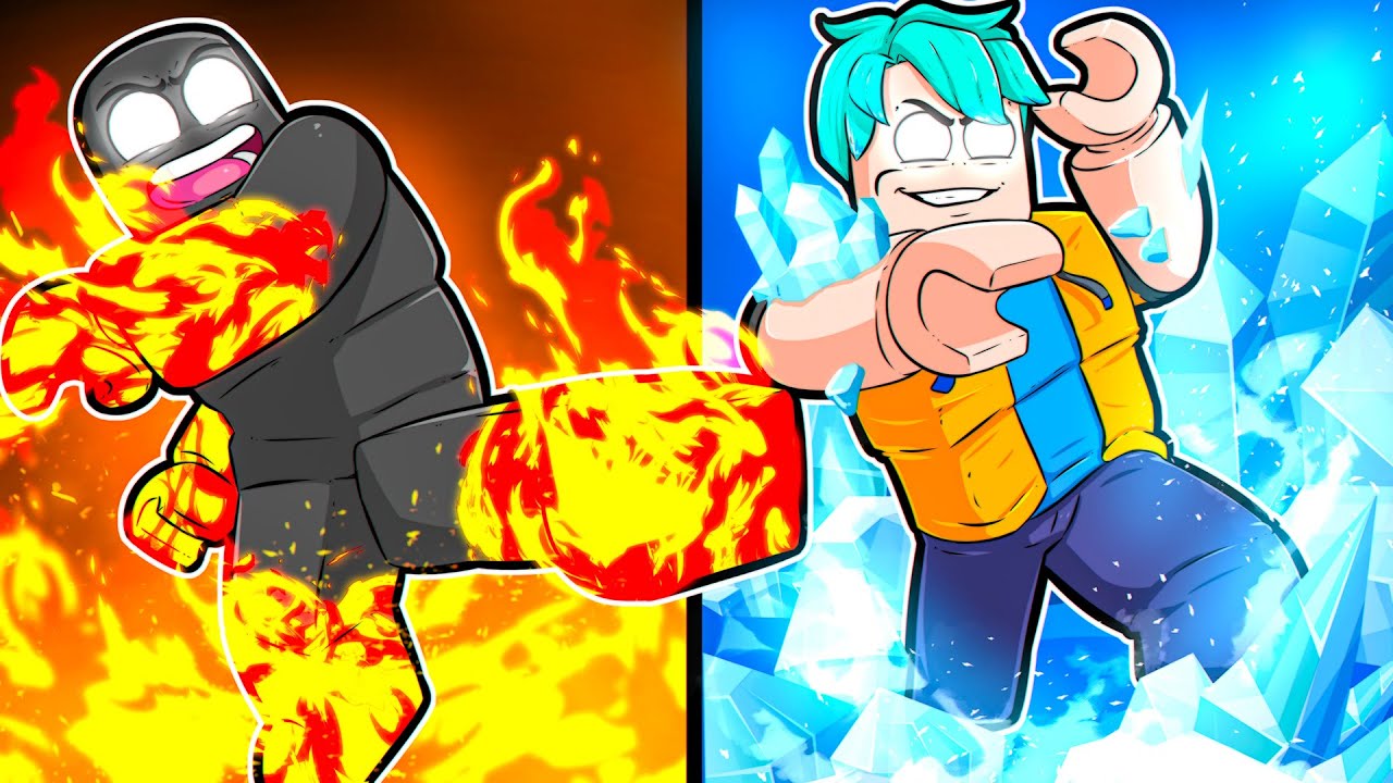 Usei Poderes de Elementares para Trapacear no Roblox!