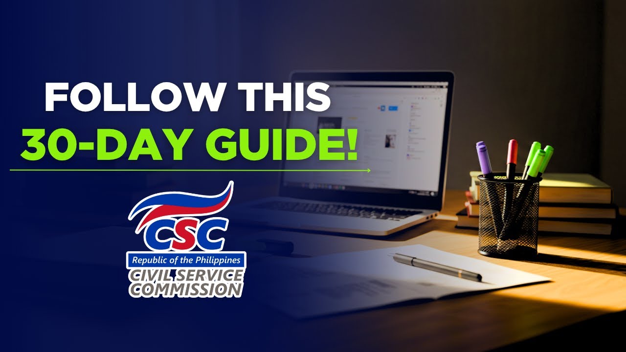 30-Day Study Plan to Pass the Career Service Exam