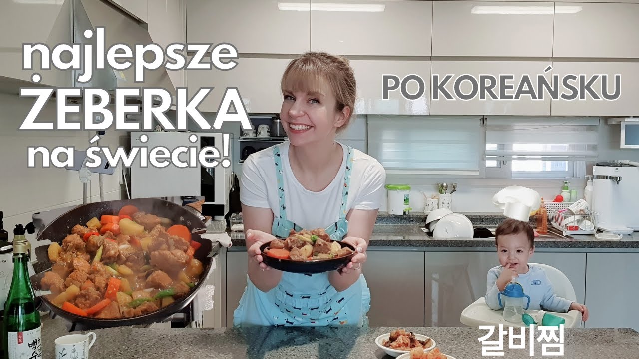Robimy ŻEBERKA PO KOREAŃSKU - przepis na najlepsze żeberka na świecie - Galbijjim - 갈비찜