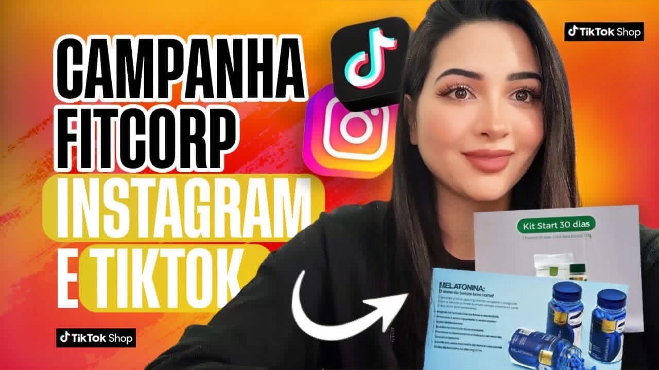 Campanha Fitcorp - Instagram e Tiktok