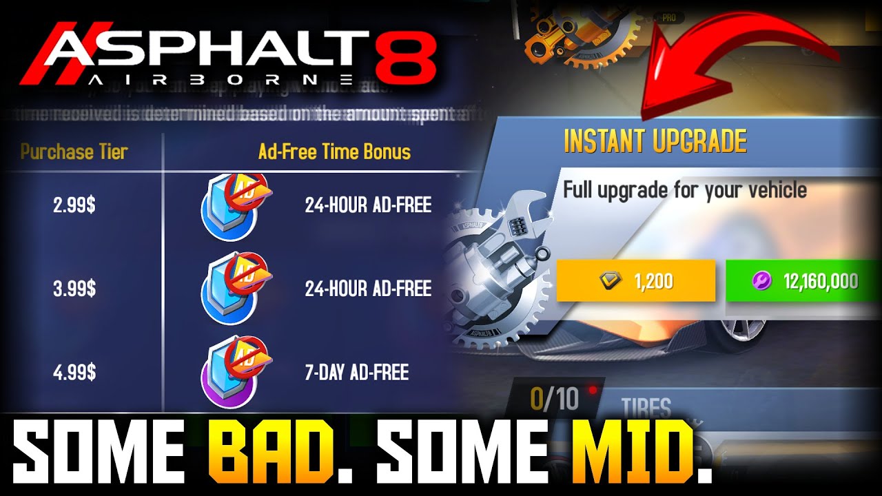 𝐔𝐏𝐃𝐀𝐓𝐄 𝟕𝟔: Instant Upgrade & Ad Free Mode (Asphalt 8)