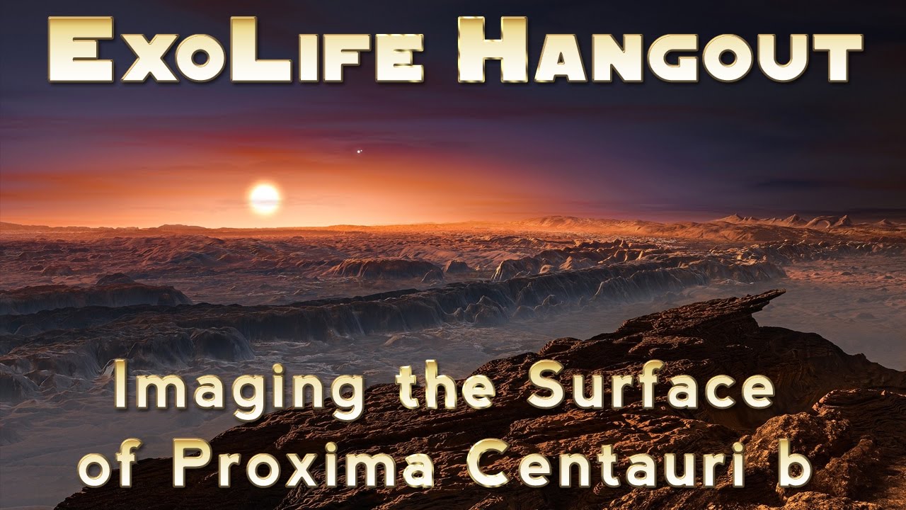 Imaging the Surface of Proxima Centauri b