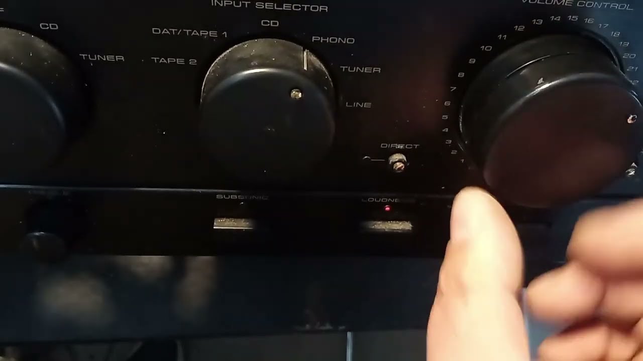 Ampli vintage, pulizia potenziometro volume semplice e veloce
