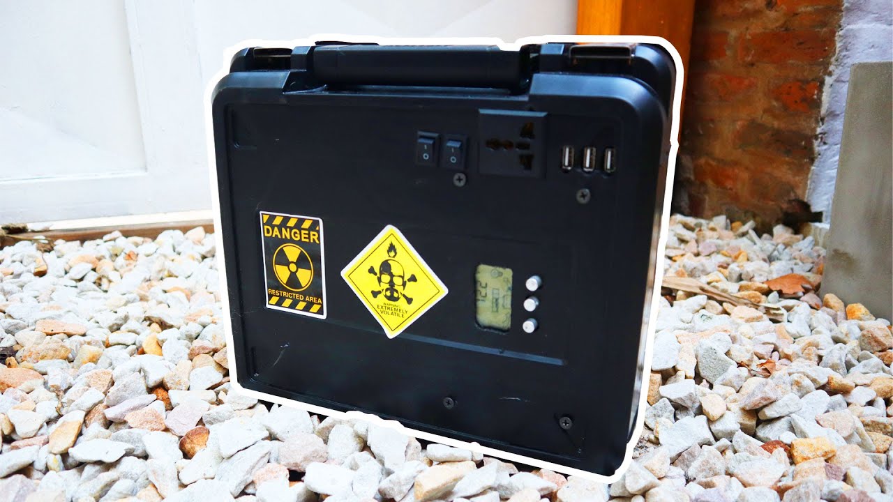 ENERGIA GRATIS con Baterias Recicladas | Power House Solar casero de 154.000mah