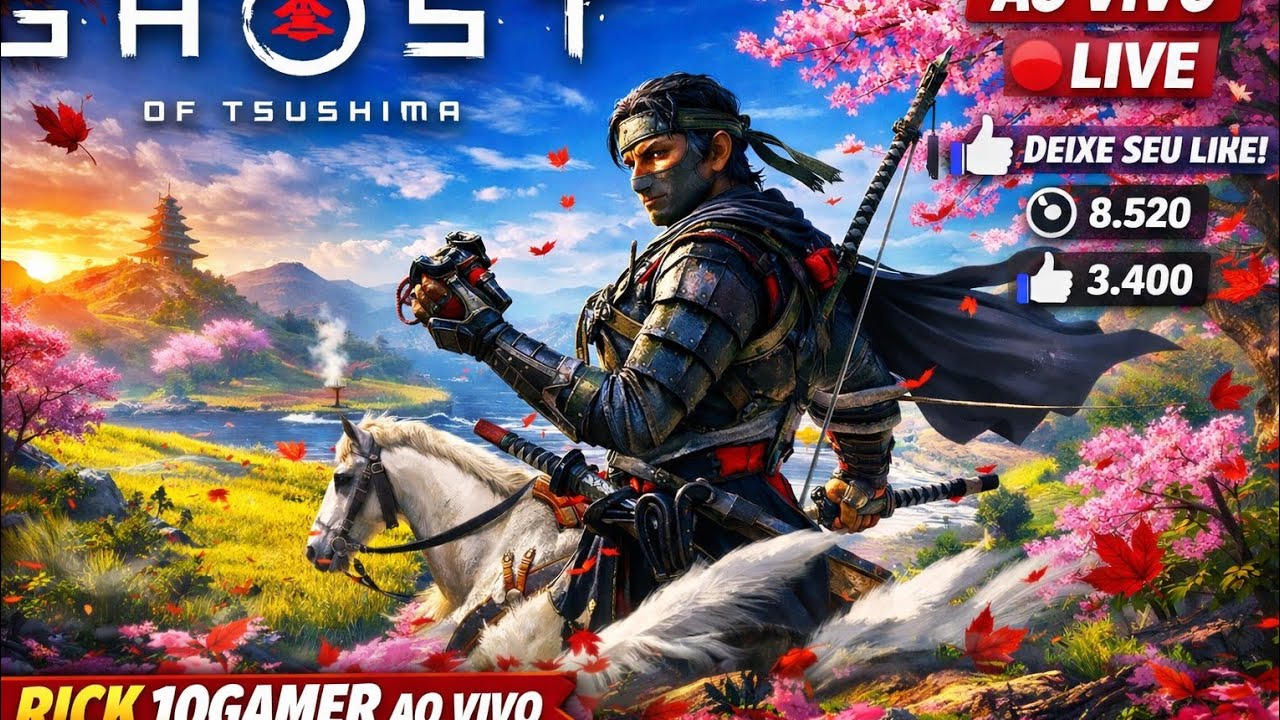 🔥👉Ghost of Tsushima início da Gameplay dublado português 🇧🇷🇧🇷#11