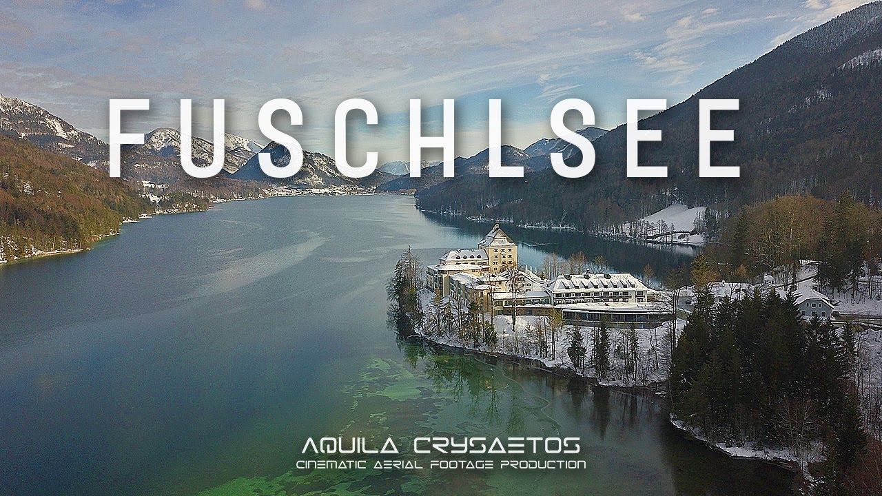 Fuschlsee & Schloss Fuschl - Relaxing Winter Flight - DJI Mavic Pro