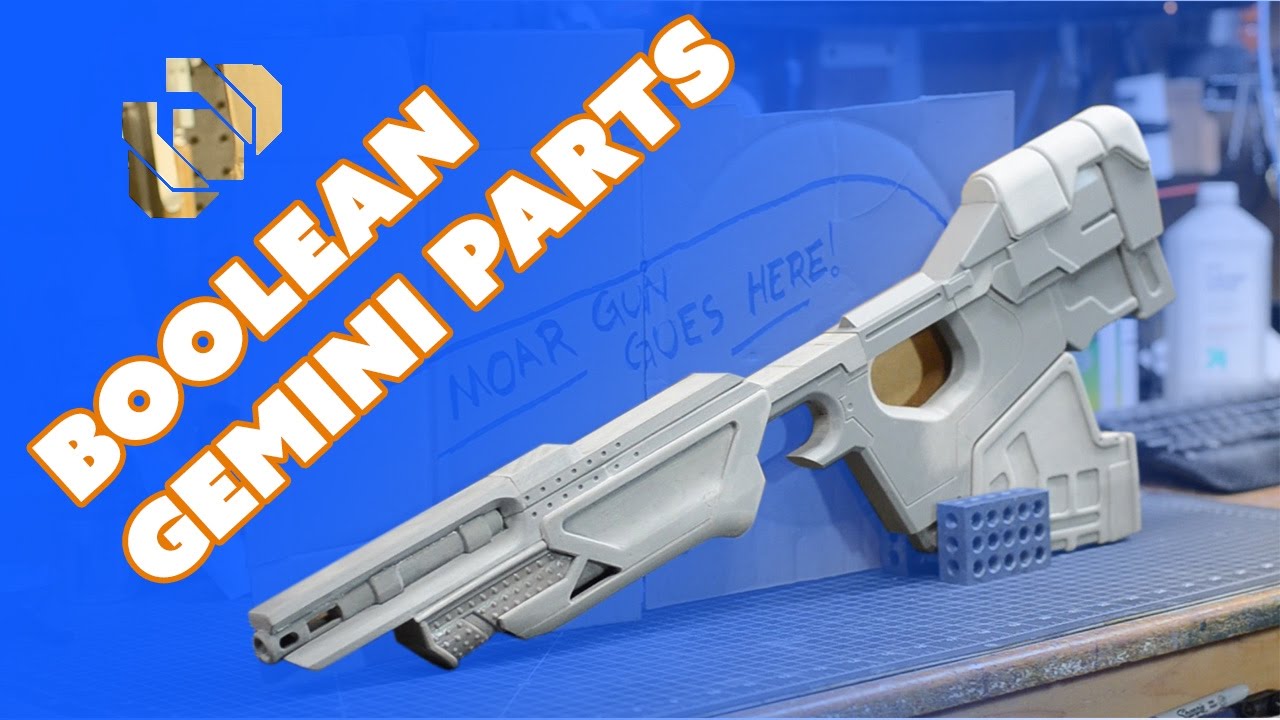 How to 3D Print a Gun Prop from Destiny Part 6: Adding More Parts
