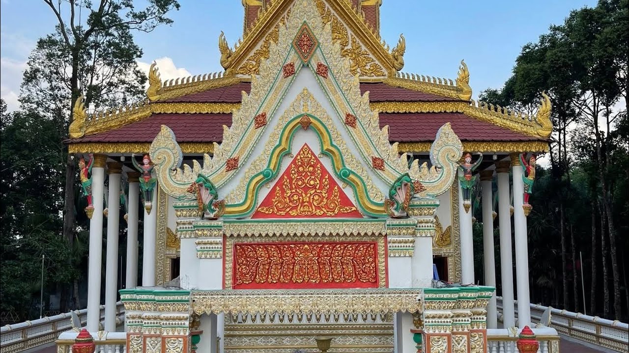 ញ្ចុះខណ្ឌសីមា វត្តសិរីសួស្តីដូនល្អ(កណ្តាល) ភូមិត្រមង ឃុំត្រាកូង ខេត្តវិញឡុង ថ្ងៃទី៣