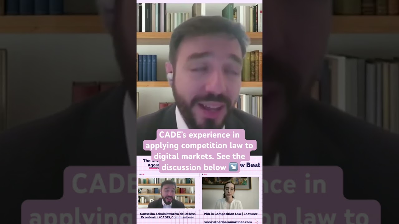 The Brazilian competition authority's experience in digital markets. #brazil