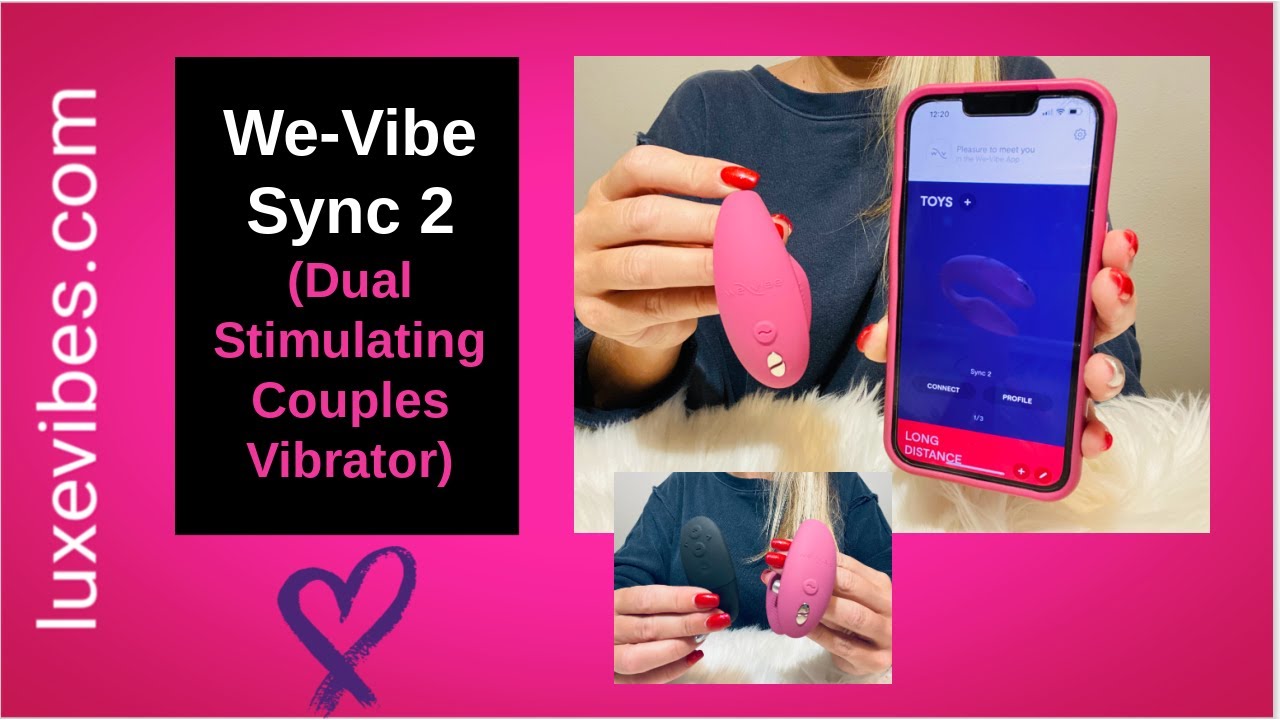 We-Vibe Sync 2 Couples Vibrator (How to Pair to We-Vibe App)