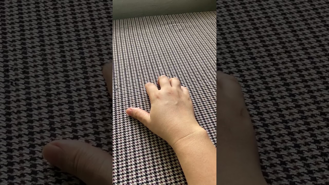 Tapping fingers on a table video