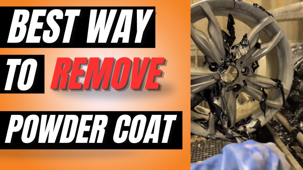 BEST WAY TO REMOVE POWDER COAT FROM WHEELS - CHEMICAL STRIPPING