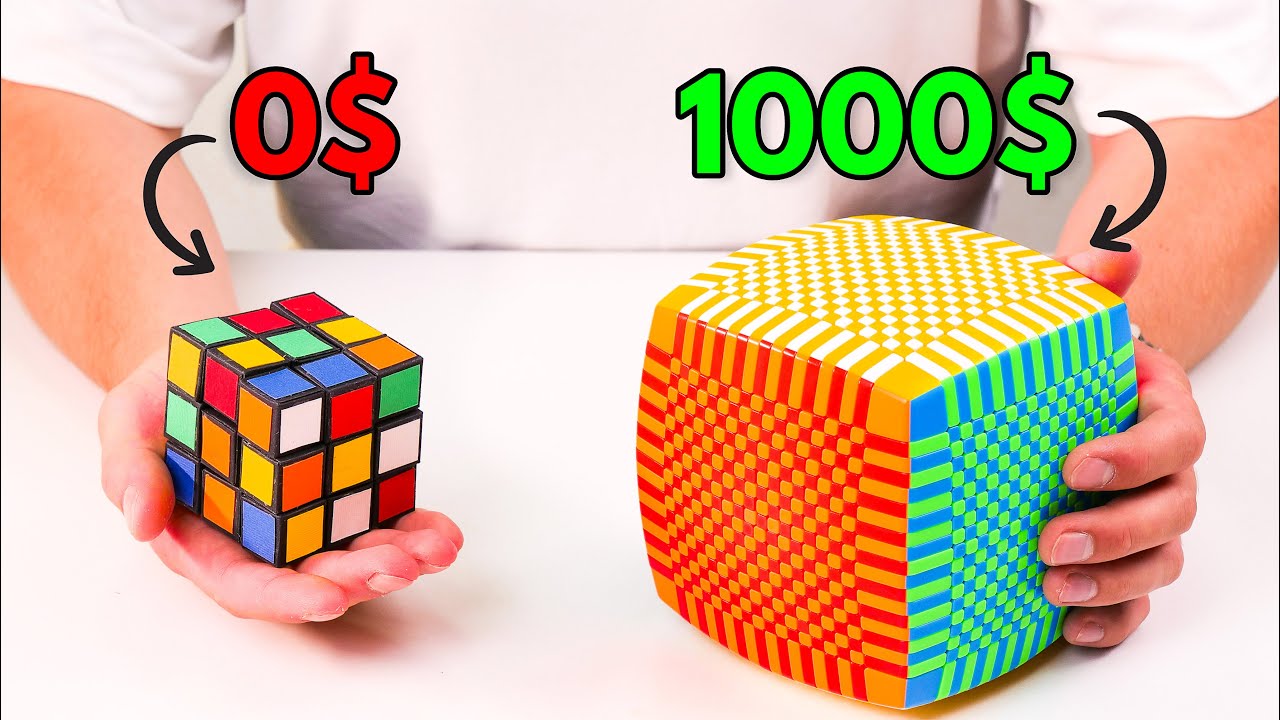 Rubik’s Cubes from 0$ to 1000$ | My Puzzle Collection