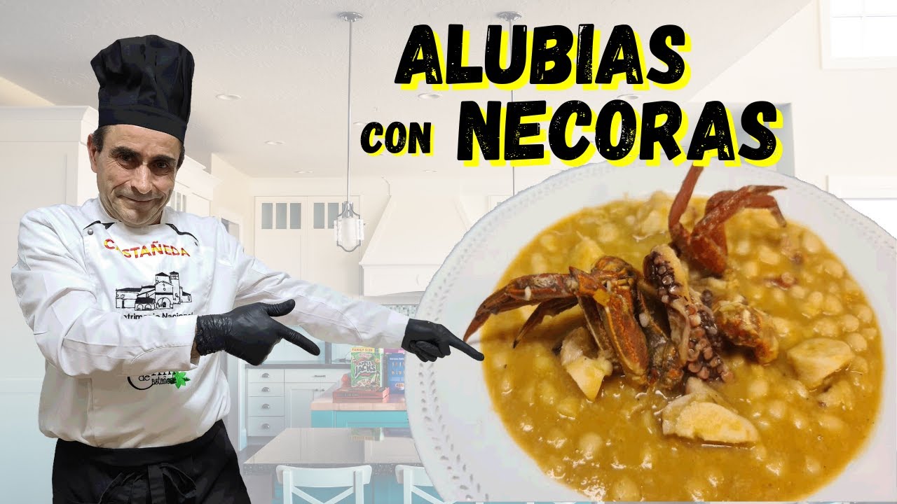 🍽 ALUBIAS con NÉCORAS y LANGOSTINOS *Receta fácil y sencilla* | @el_chili_de_castaneda