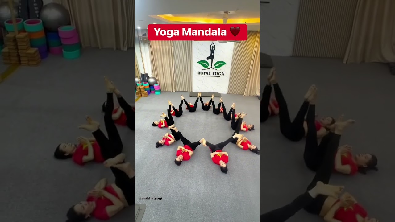 Yoga Mandala ❤️ #trending #yogaflow #viralvideo #mandala #shorts #ytshorts #hottrend #motivation