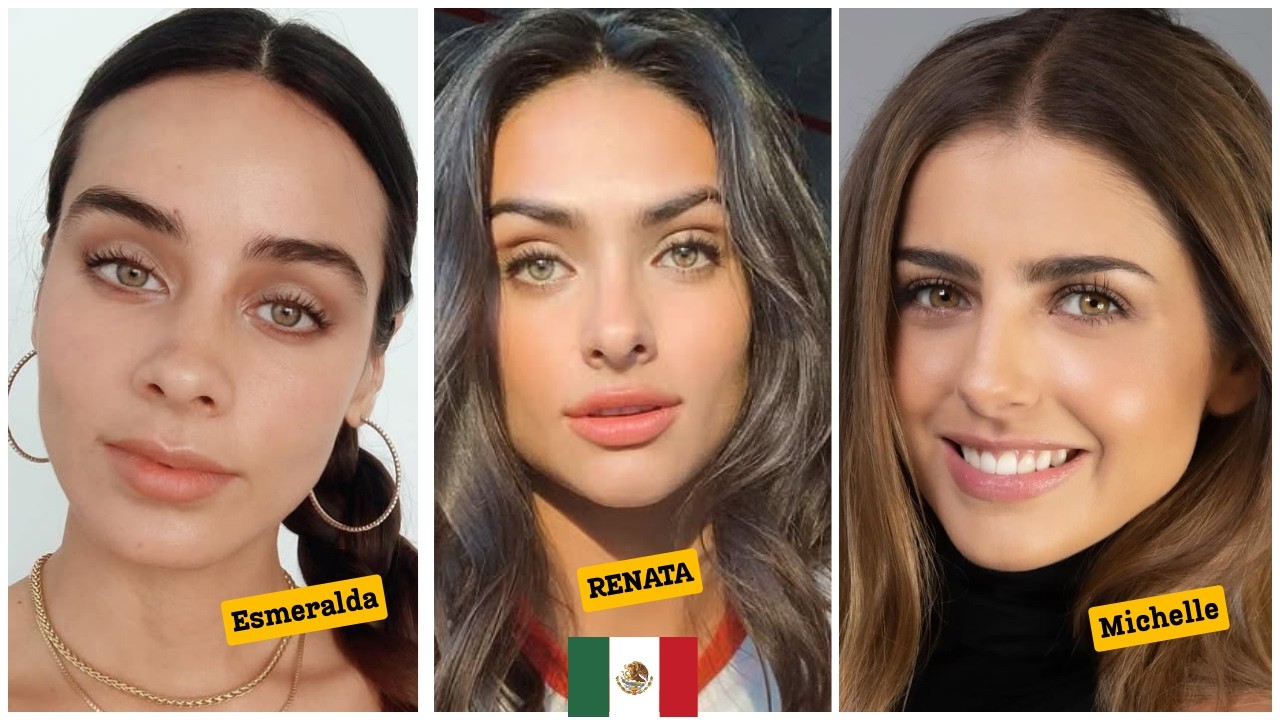 TOP 7 ACTRICES Mas Bellas de MEXICO 2026