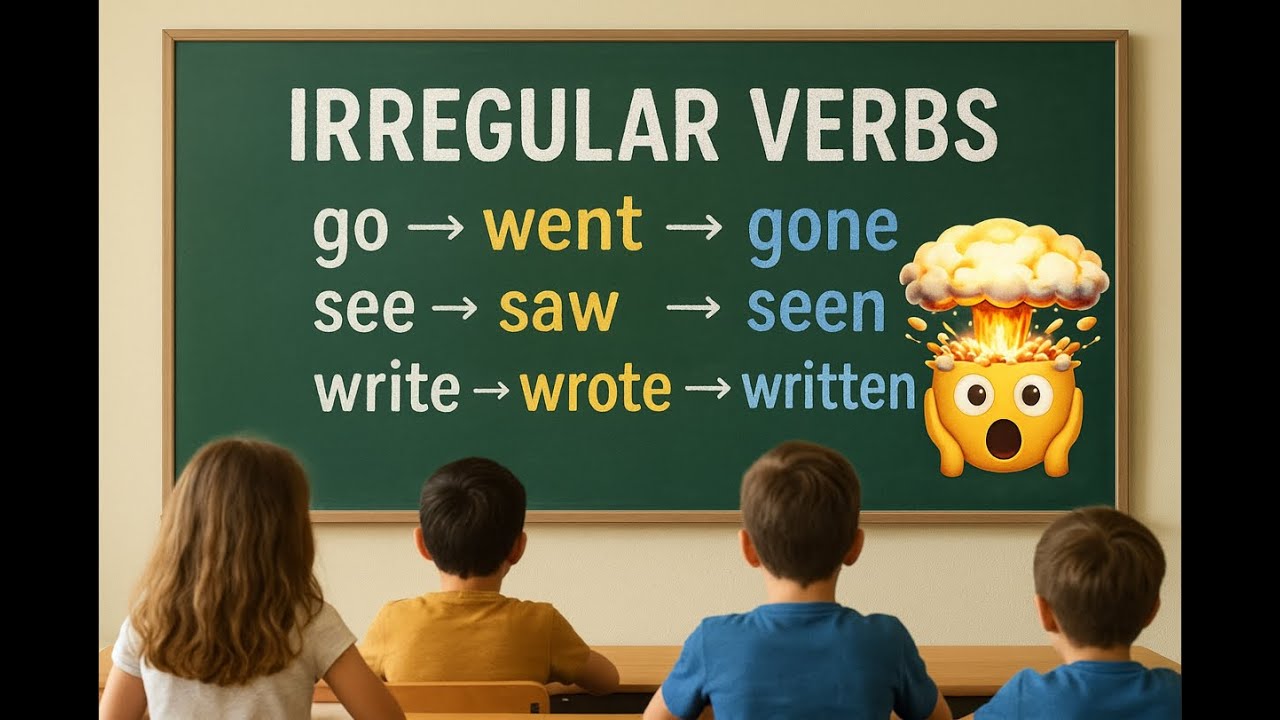 The Go Went Gone Song (Irregular Verbs Song)