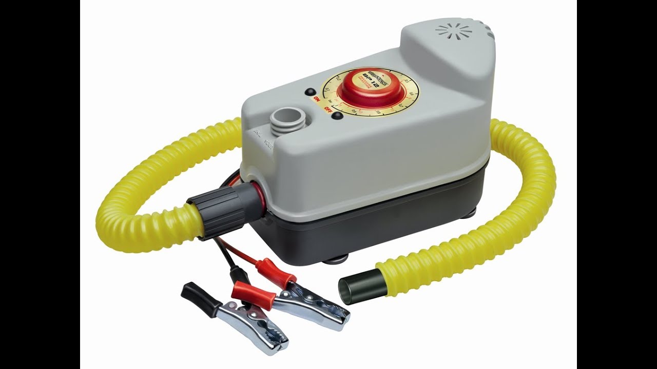 Bravo BP 12 Inflatable Boat Electric Pump in Action 12 v