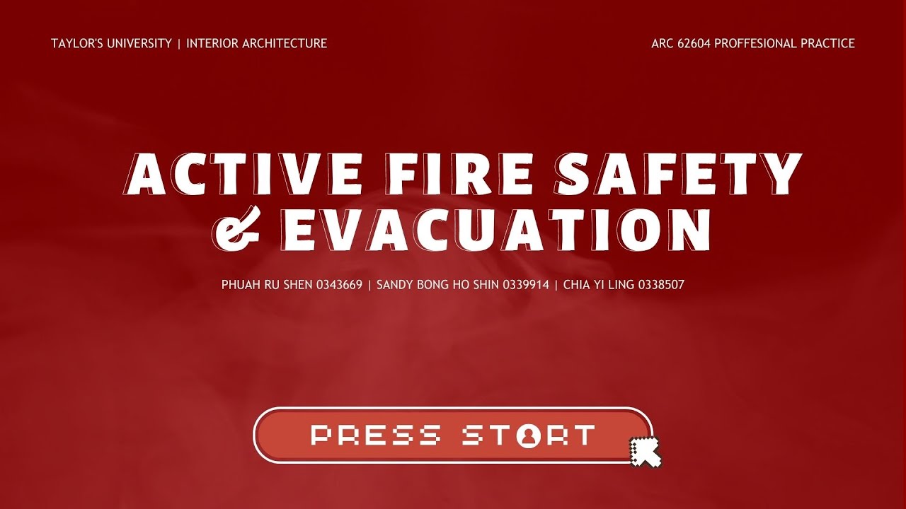 UBBL: ACTIVE FIRE SAFETY & EVACUATION (A 90 Seconds Video)