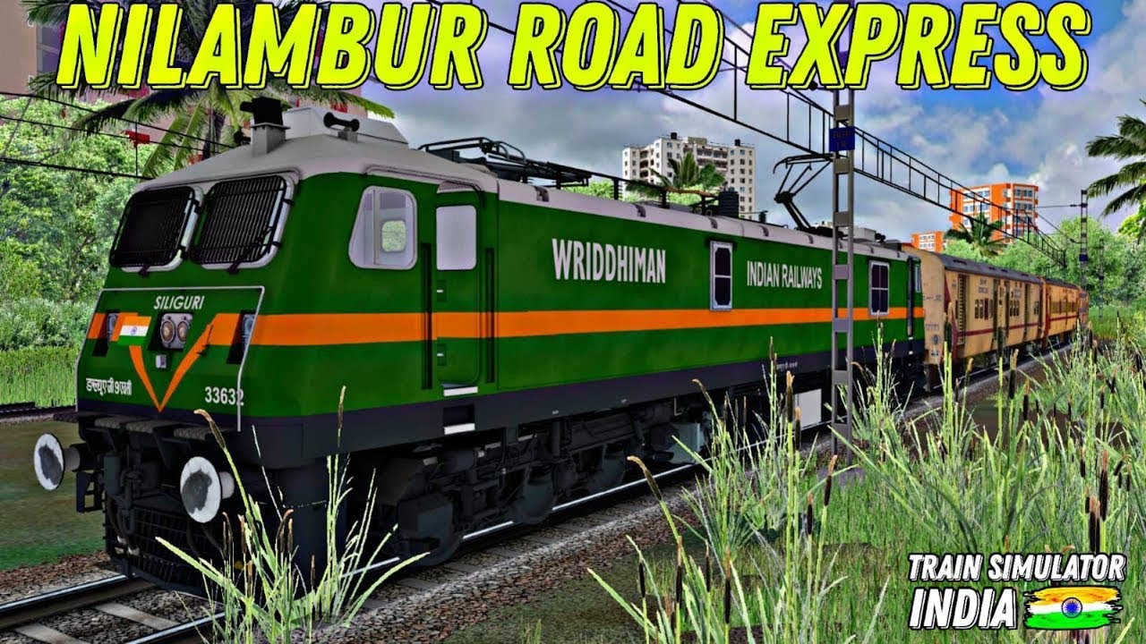 16325-nilambur road - kottayam express [ KERALA V2 ] train simulator