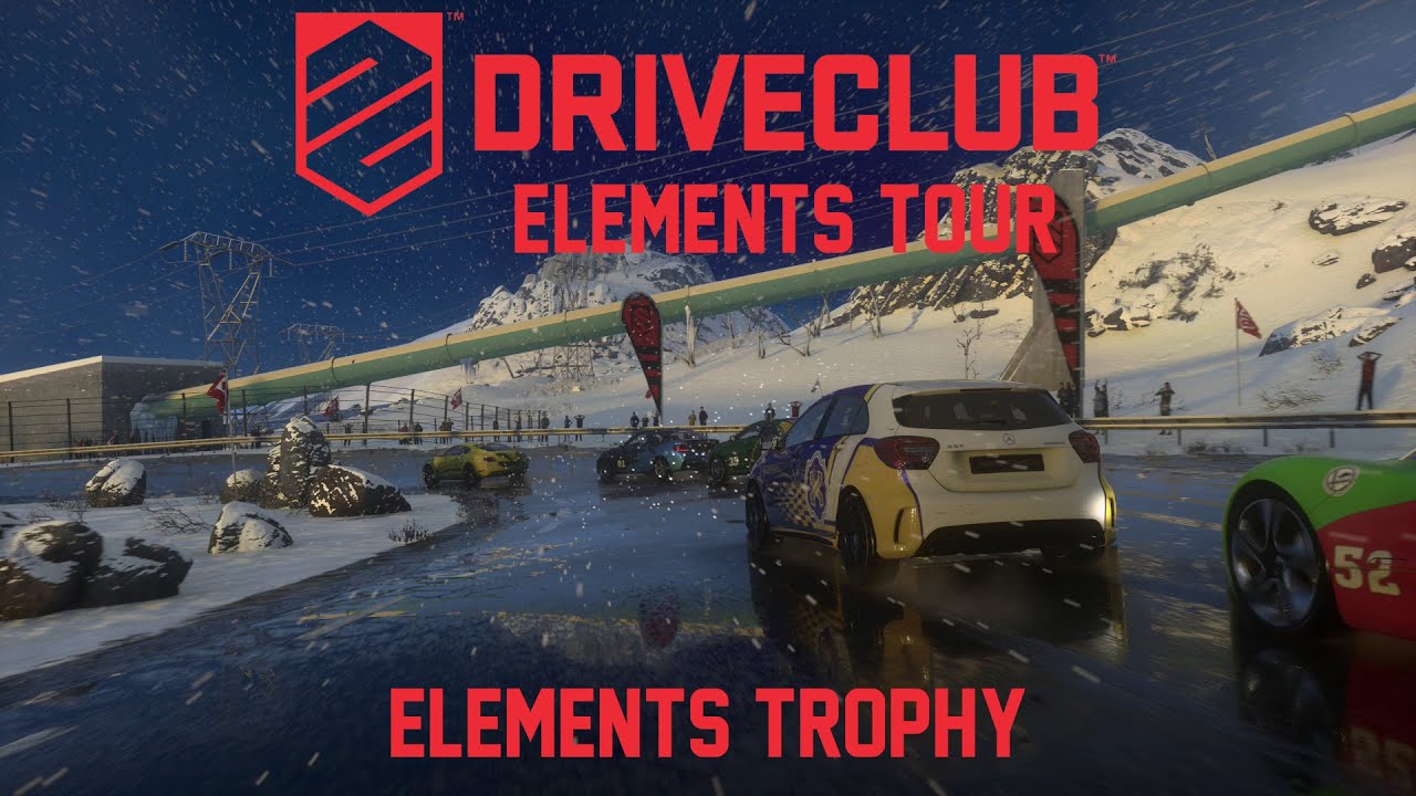 DriveClub Elements Tour Walkthrough | Elements Trophy | All Stars