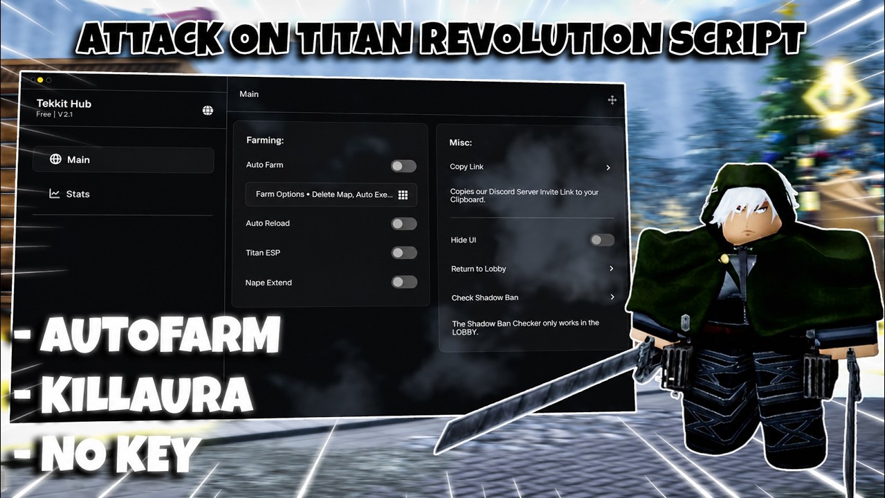 Attack on Titan Revolution Script *NO KEY* - AUTOFARM, INSTANT KILL, RAID | PASTEBIN (MOBILE & PC)