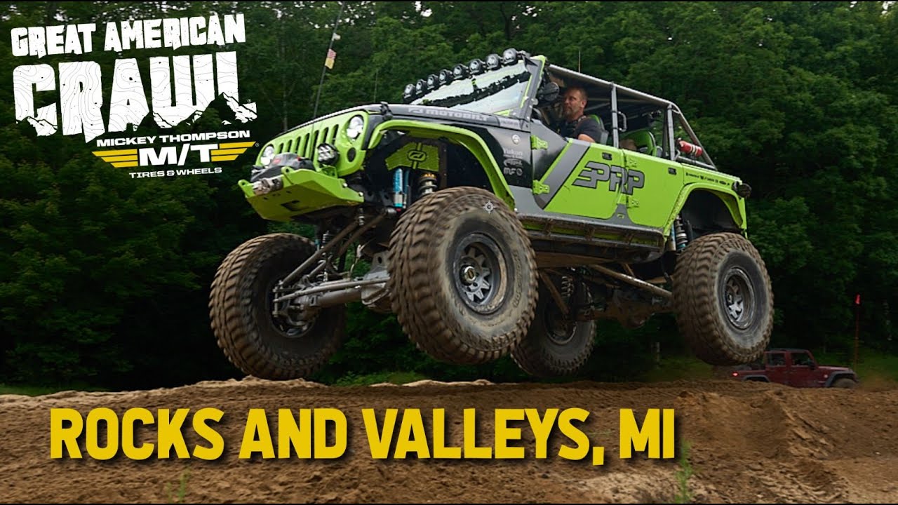 Great American Crawl Back in Michigan for Rocks and Valleys