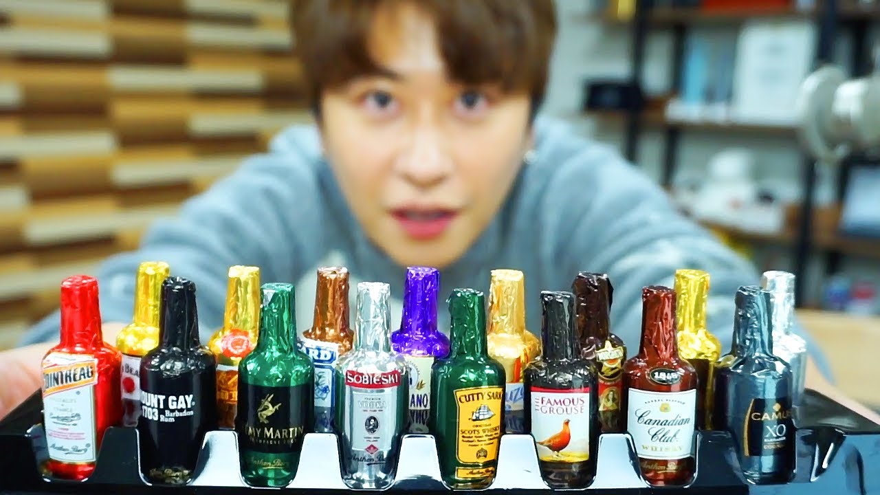 [ENG] 술 들어간 초콜릿 먹방! 안톤버그 리뷰