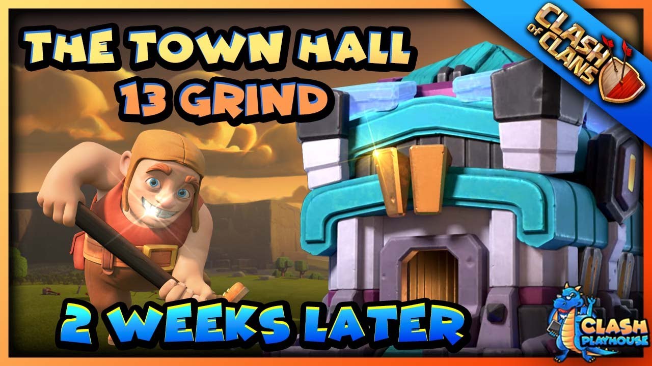 TH13 upgrade progress 2 weeks later | Clash of Clans