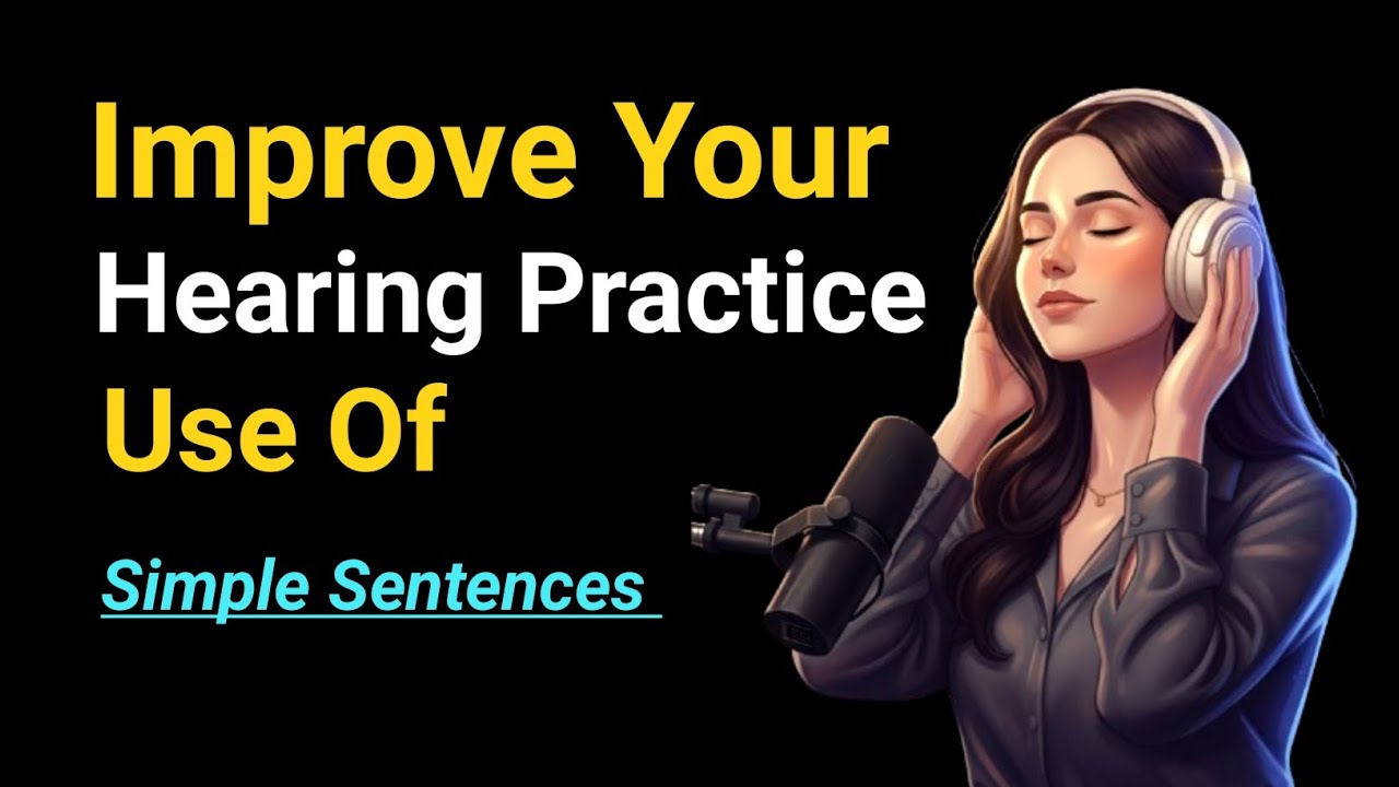 🌟Let's Practice English While Sleeping | Simple Present Tense for Beginners | Slow & Clear Listening