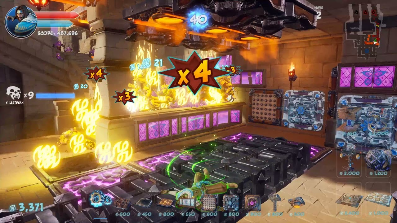 Orcs Must Die 3 - Desert Wall - War Scenario mod - Solo - Endless 50 waves.