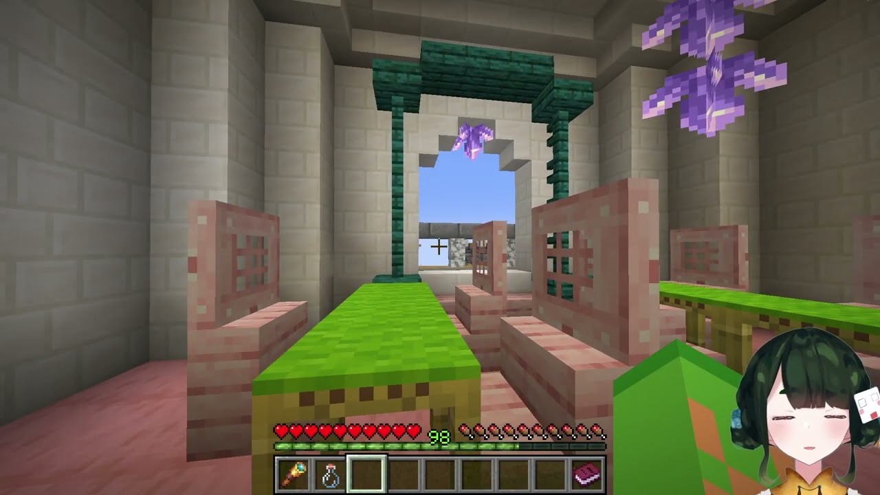 メラニアと亡国の話―魔法使いがいた町―【マインクラフト】#2