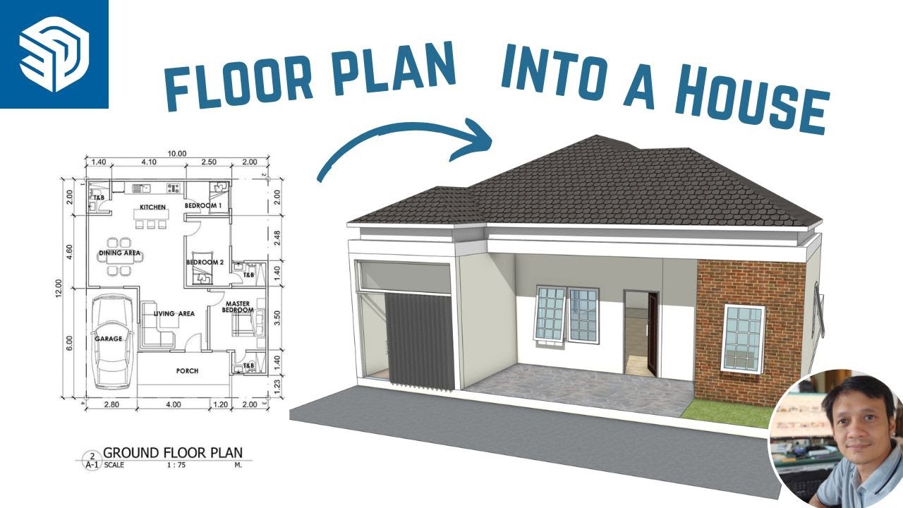 КАК ЛЕГКО спроектировать ДОМ в Sketchup | Учебник