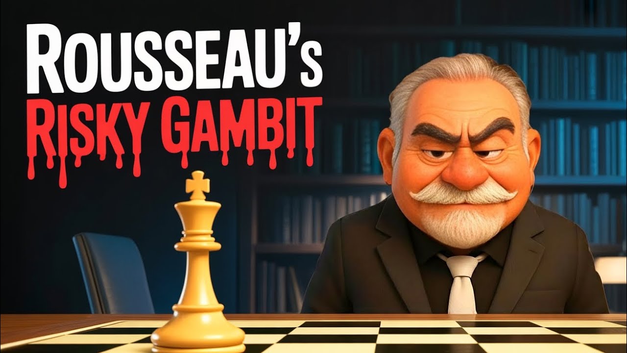 ​Rousseau Gambit TRAP! | گامبی روسو: تلهٔ شاه‌کُش علیه بازی ایتالیایی