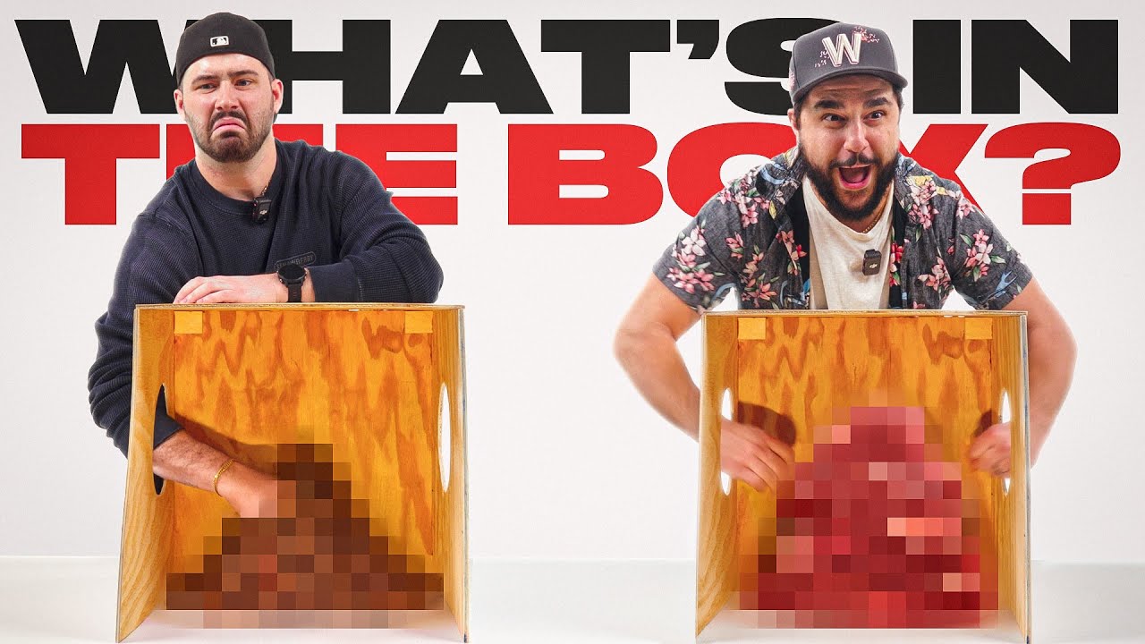 What's In The Box Challenge?! | Facing Our Fears!