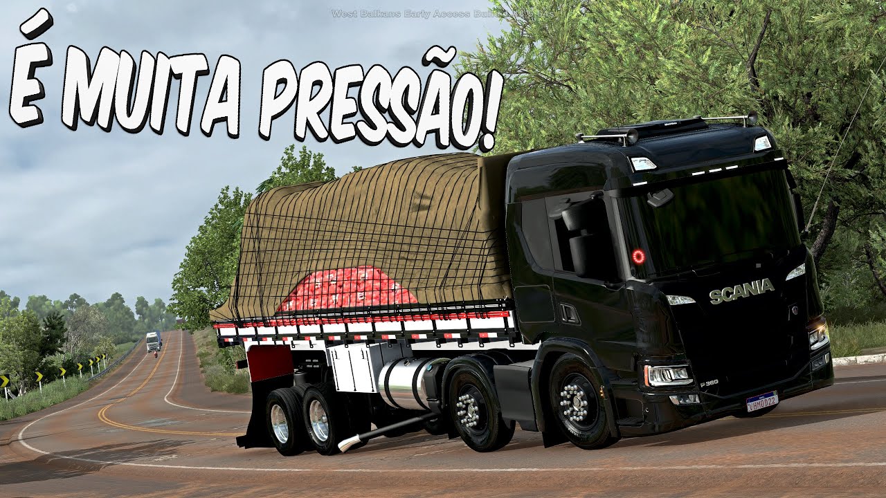 BOTEI 150KM/H NA PZINHA CARREGADA DE CEBOLA - ETS 2 1.48