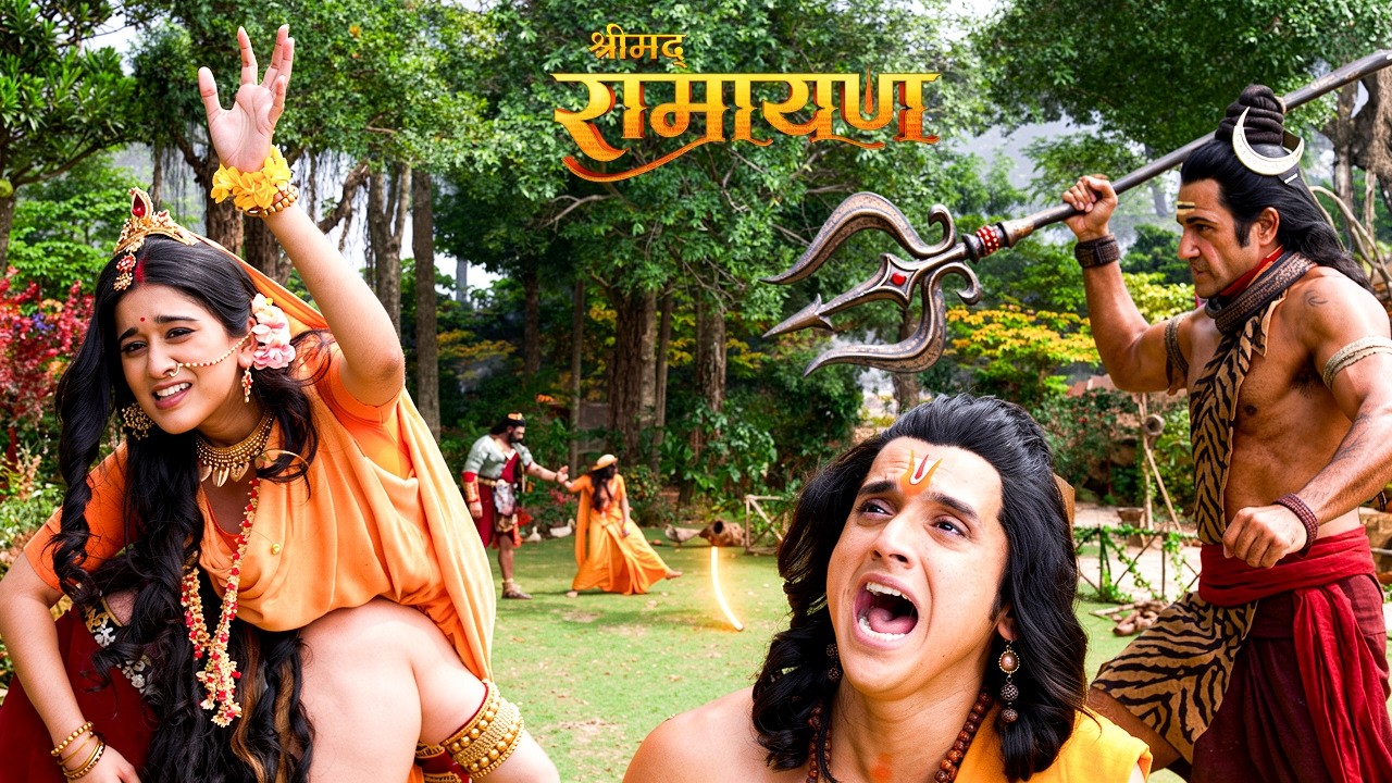 अरण्यकाण्ड : धोके से किया रावण में माँ सीता का अपहरण महादेव ने किया रावण पर प्रहार | Shrimad Ramayan