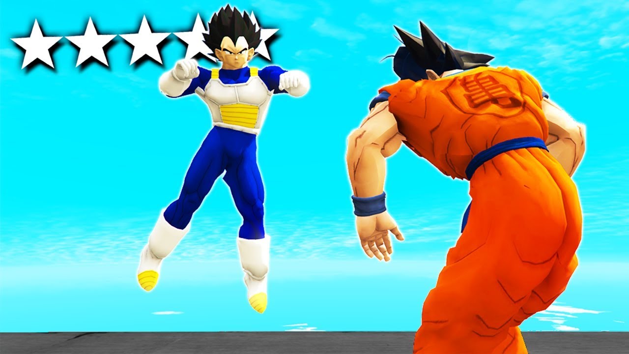 GOKU CONTRO VEGETA SU GTA5!!!