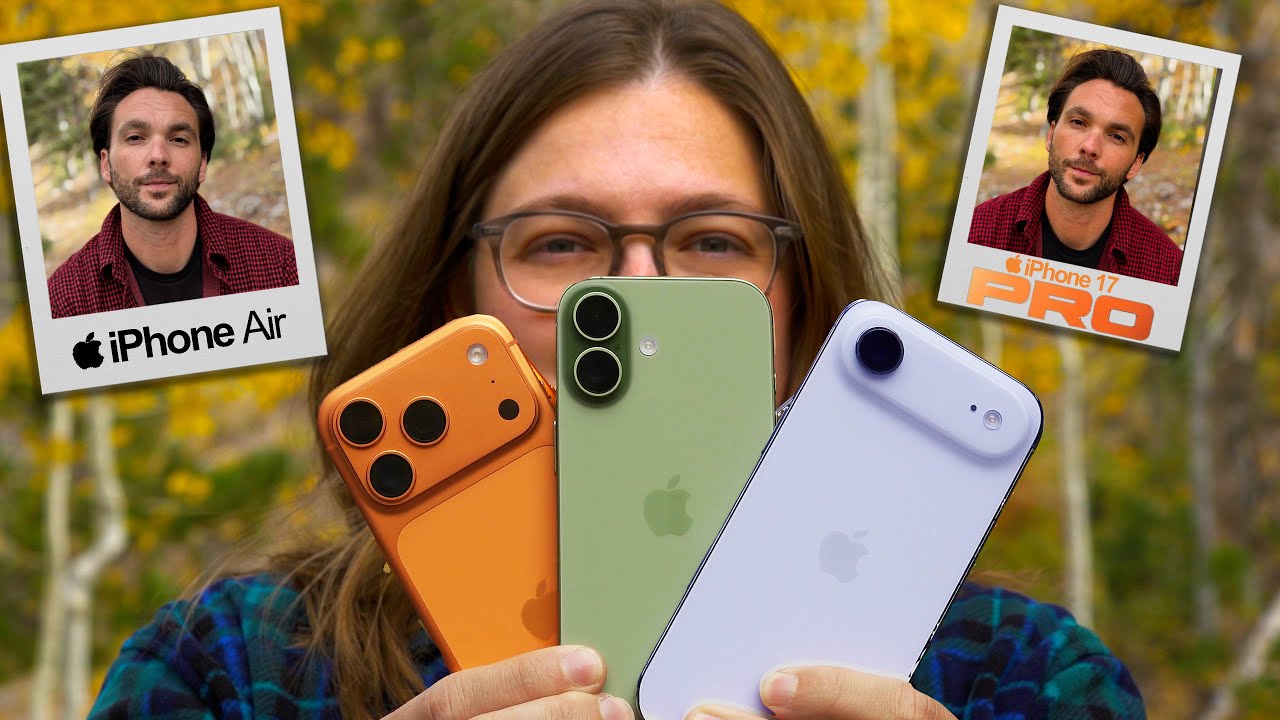 iPhone 17 kontra 17 Pro kontra test Air Camera! Czym się r&oacute;żnią?