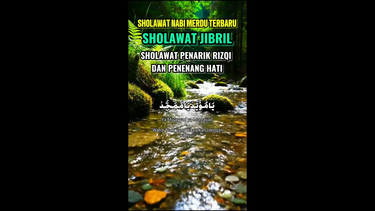 🔴 LIVE SHOLAWAT NABI MERDU TERBARU SHOLAWAT JIBRIL