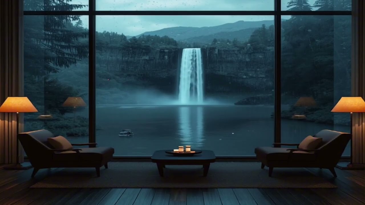 Jazz relaxing night. Musique jazz douce pour relâcher la pression trouver le calme