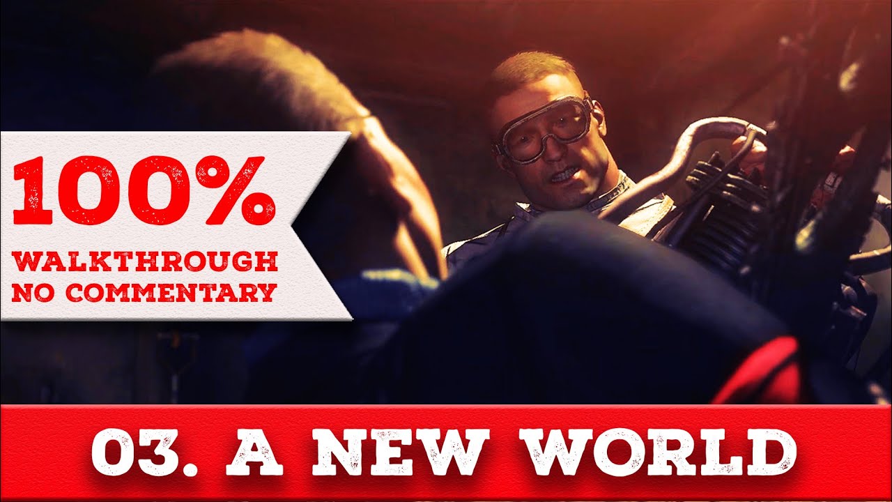 Прохождение Wolfenstein: The New Order (убер-сложность, все предметы коллекционирования), часть 3...