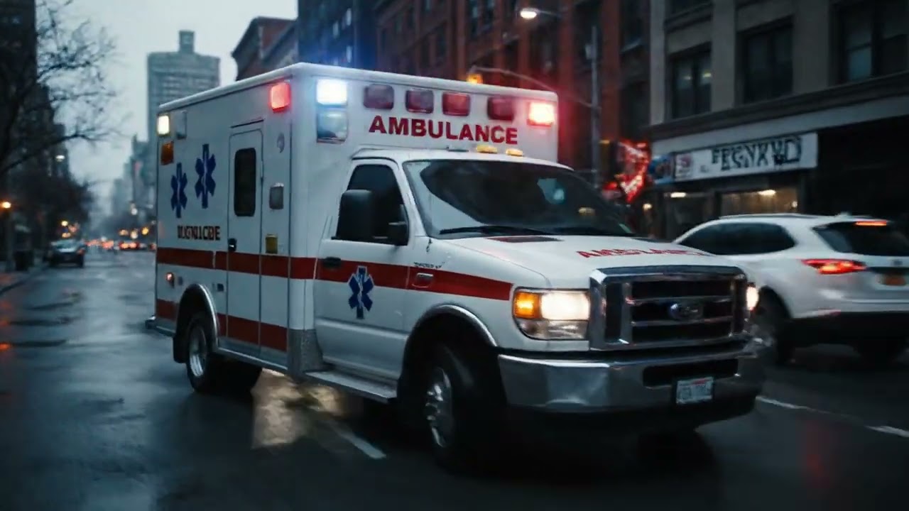 Ambulance came 